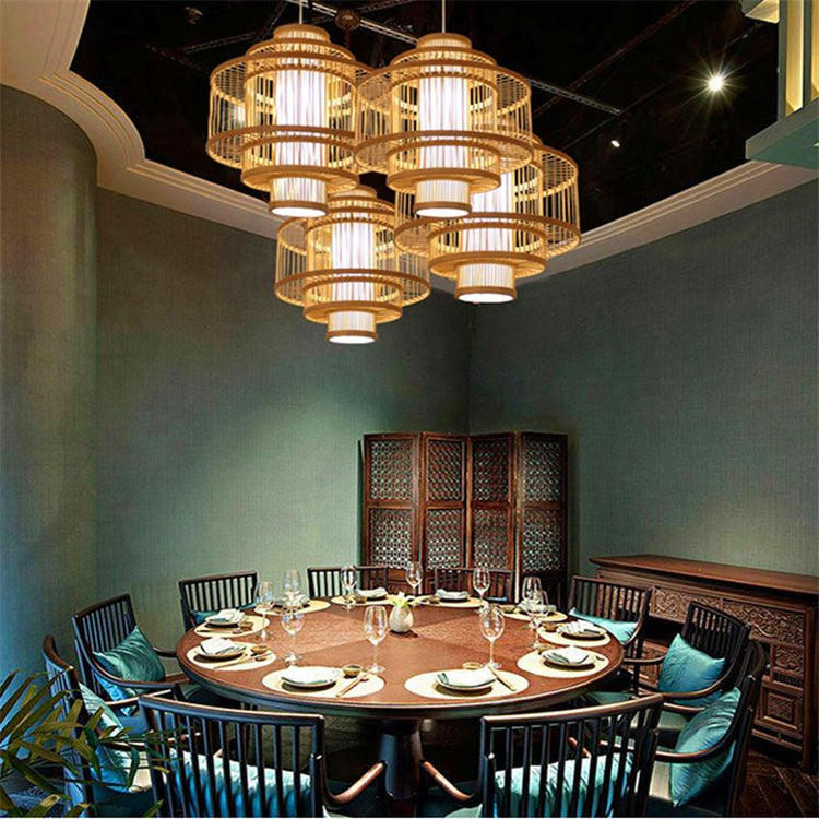 Bamboo Cage Pendant Lamp - Pendant Lamp