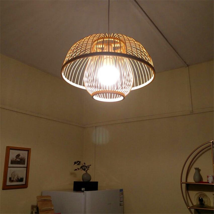 Bamboo Cage Pendant Lamp - Pendant Lamp