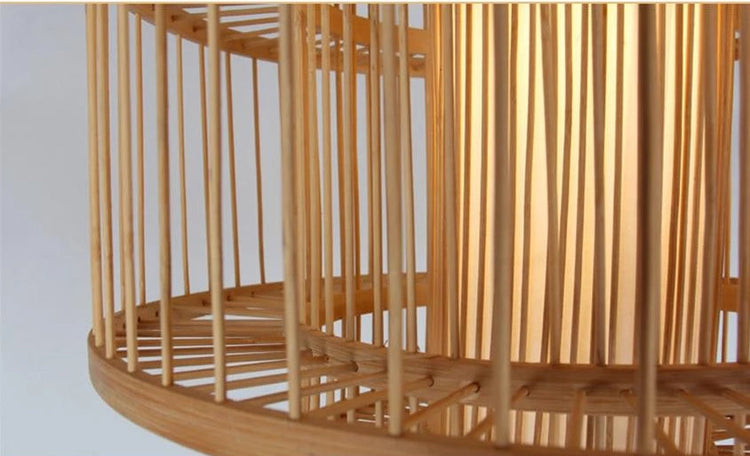 Bamboo Cage Pendant Lamp - Pendant Lamp