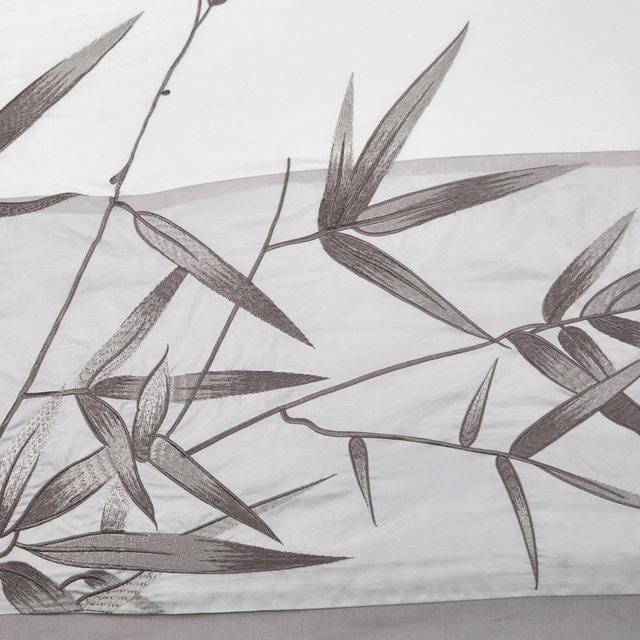 Bamboo Leaves Egyptian Cotton Duvet Cover Set - Duvet Cover