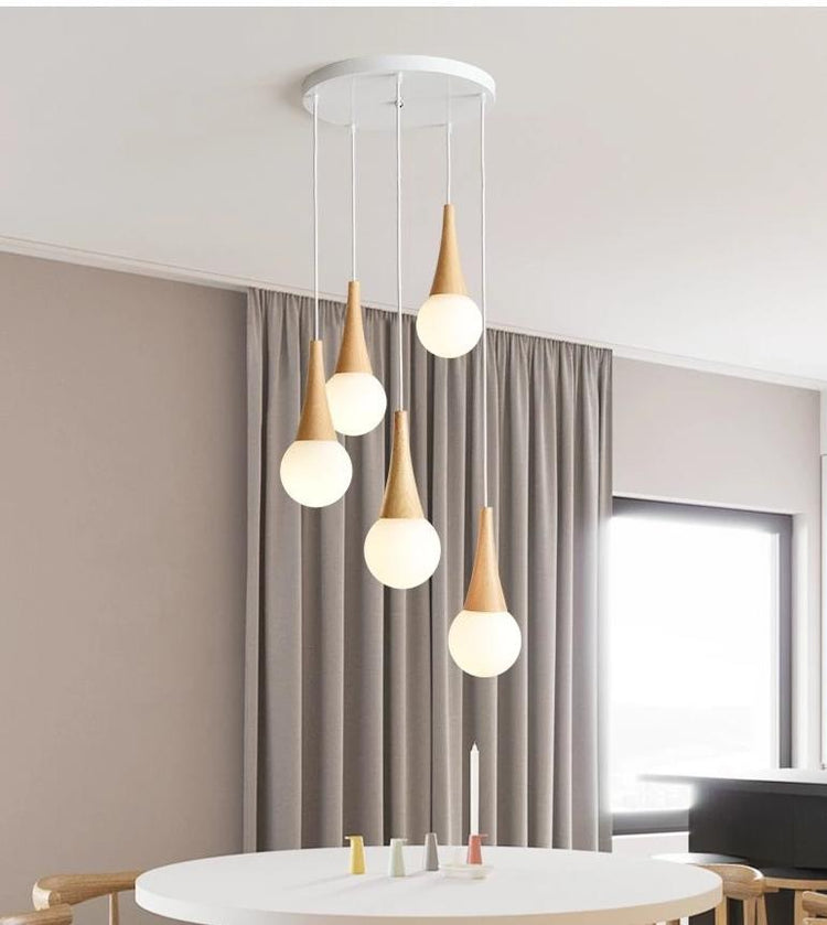 Faro Unique Water Drop Chandelier - Chandelier