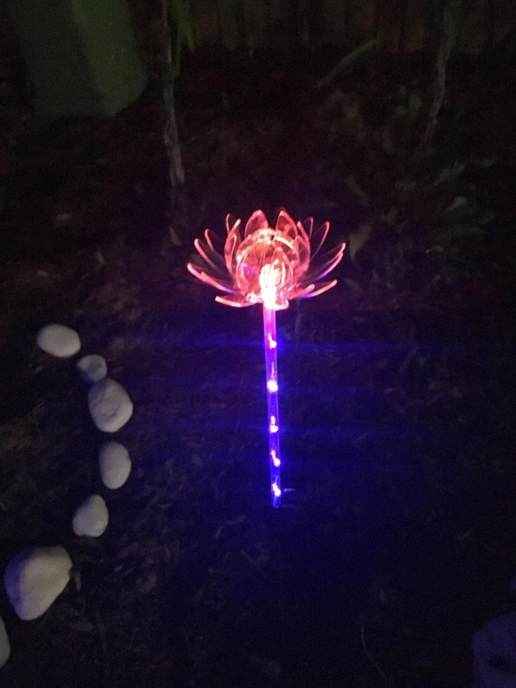 Flower Shaped Solar Garden Stake Light - Solar Light