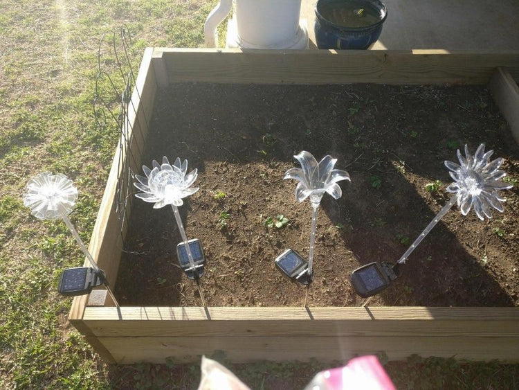 Flower Shaped Solar Garden Stake Light - Solar Light