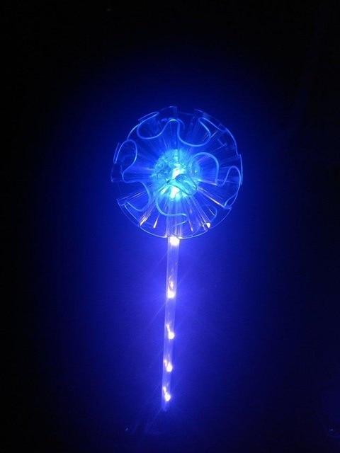 Flower Shaped Solar Garden Stake Light - Dandelion - Solar