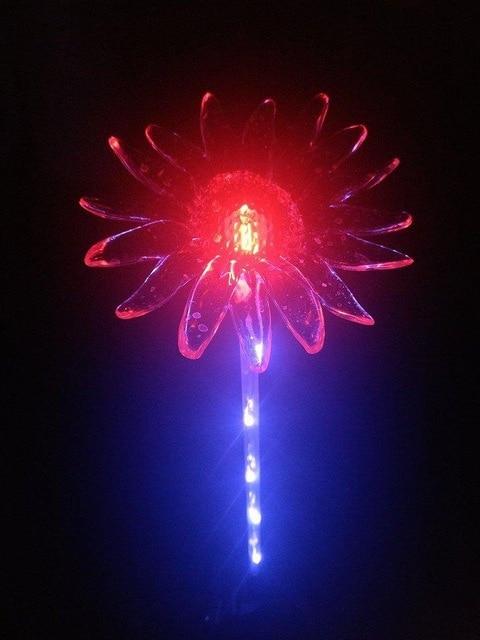 Flower Shaped Solar Garden Stake Light - Sunflower - Solar