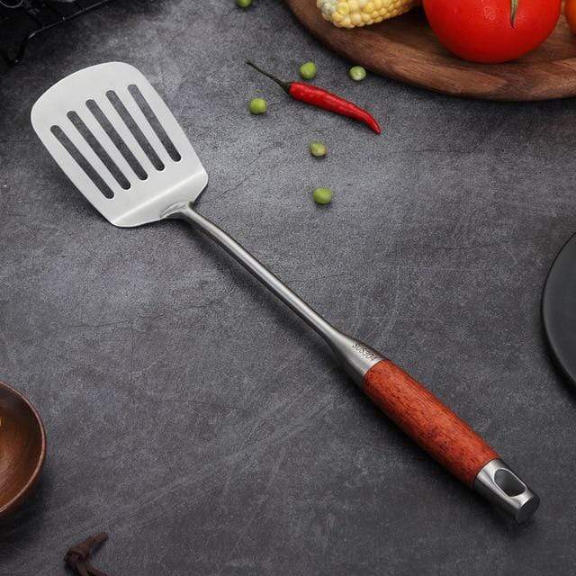Modern Stainless Steel Cooking Utensils Set 5 pc - 5 Piece