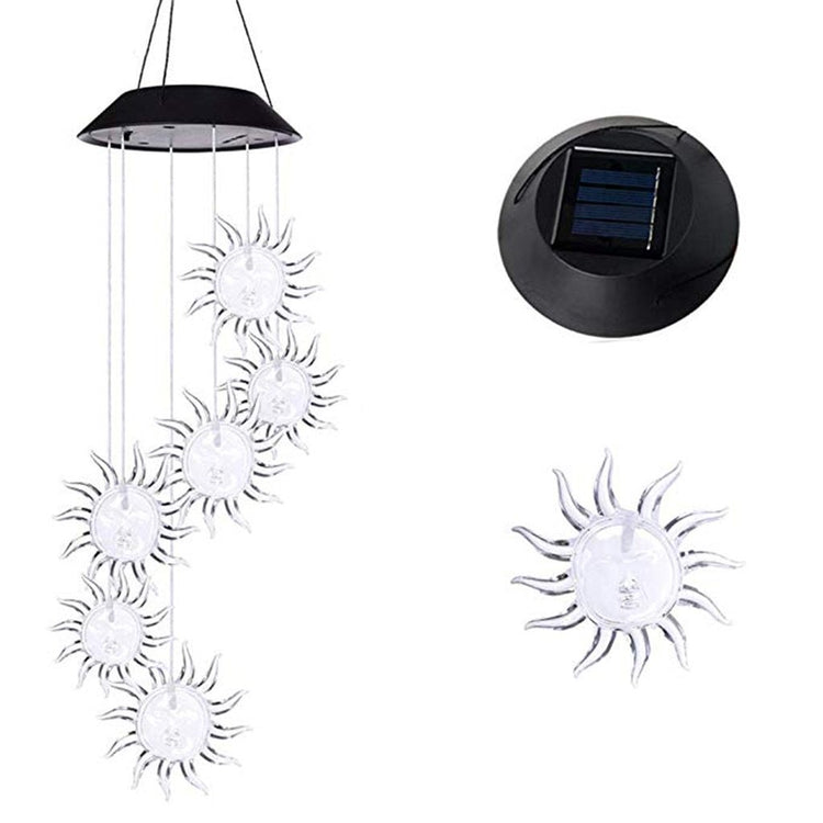 Wind Chime Solar Powered LED Lights - Solar Light