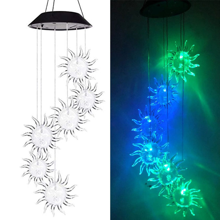 Wind Chime Solar Powered LED Lights - Solar Light