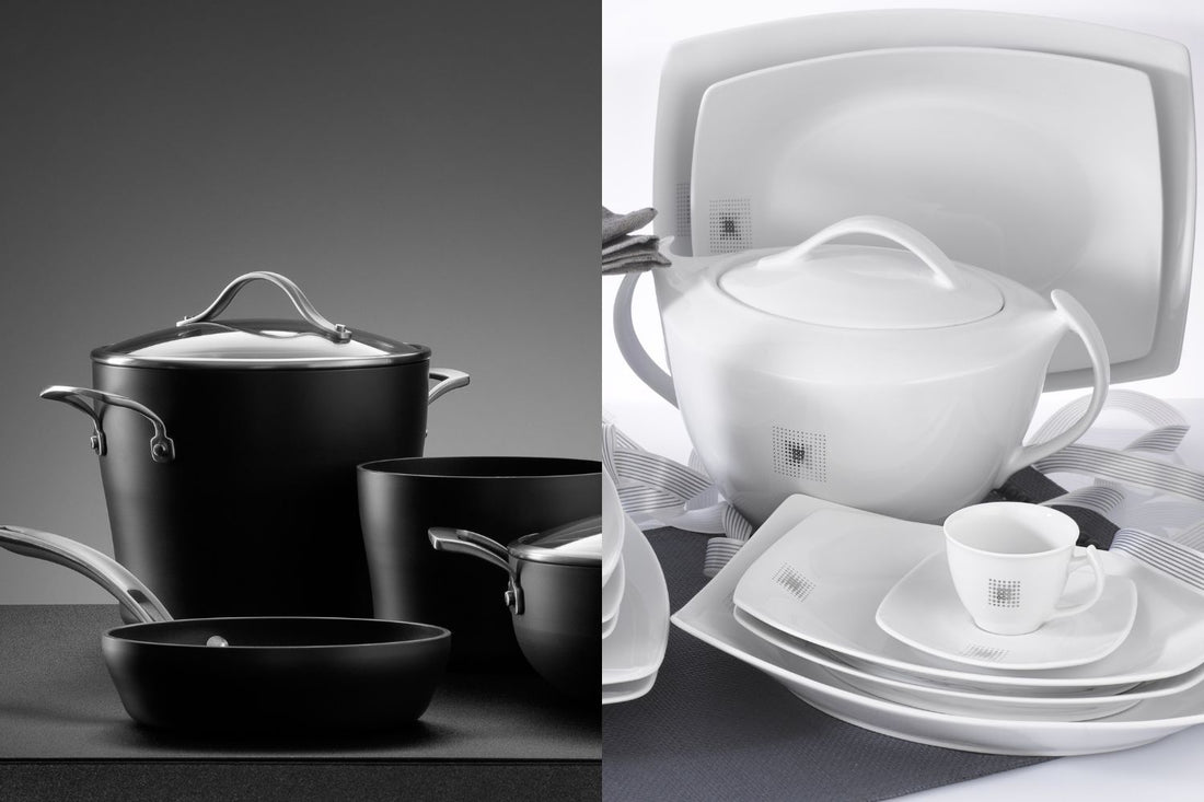 What is the Difference Between Dinnerware and Cookware