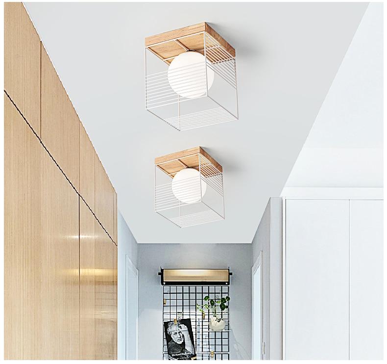 Aesthetic Cage Ceiling Light - White / Warm White - Ceiling 