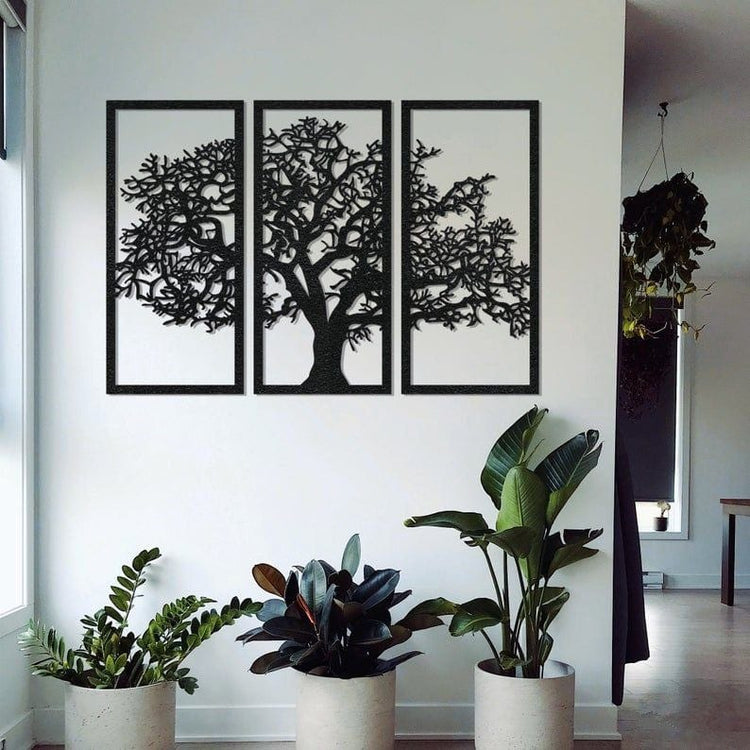 Aesthetic Tree of Life Metal Wall Art - Metal Wall Art