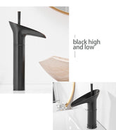 Aesthetic Waterfall Flow Bathroom Faucet - Faucet