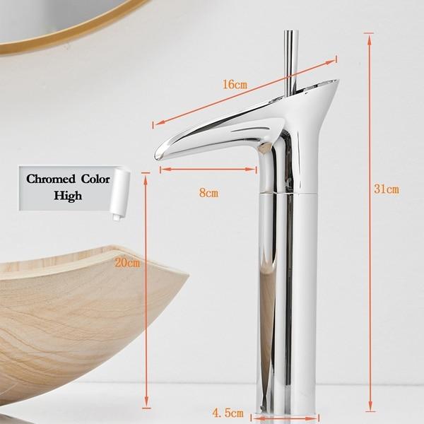 Aesthetic Waterfall Flow Bathroom Faucet - Faucet