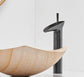 Aesthetic Waterfall Flow Bathroom Faucet - Black / 12 x 6 x 