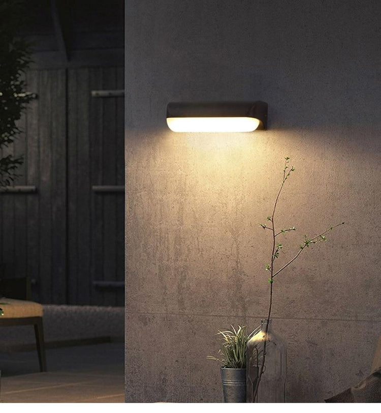 Alora - Outdoor LED Wall Light - Single Side / Warm White - 