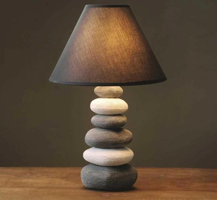 Ambert - Pebbles Stack Bed Lamp - Bed Lamp