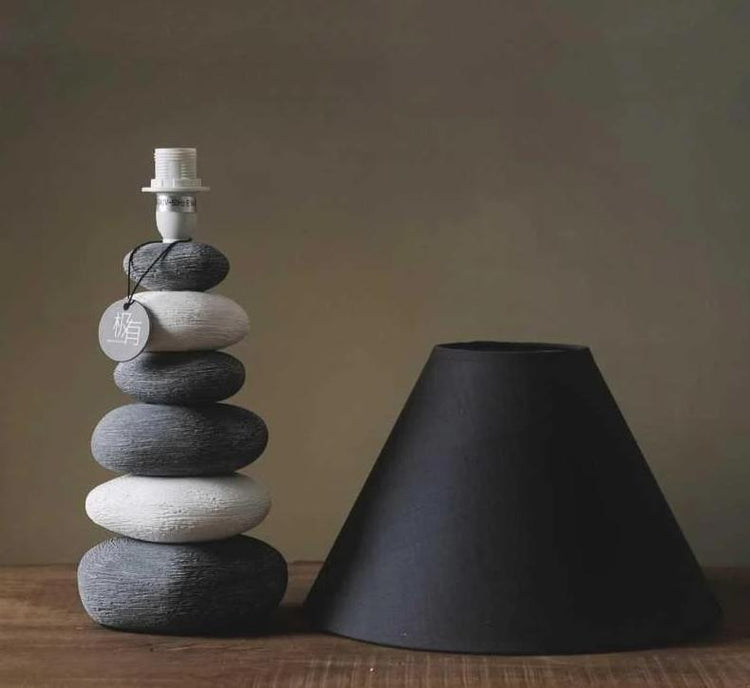 Ambert - Pebbles Stack Bed Lamp - Bed Lamp