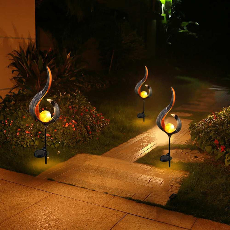 Artifical Flame Solar LED Garden Light - Solar Light