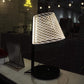 Artistic Embedded LED Lampshade with Wireless charging - 