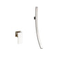 Artistic Waterfall Vertical Wall Mounted Bathroom Faucet - 