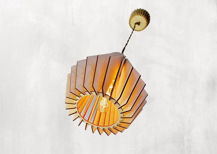 Artistic Wood Pendant Lamp - Pendant Lamp