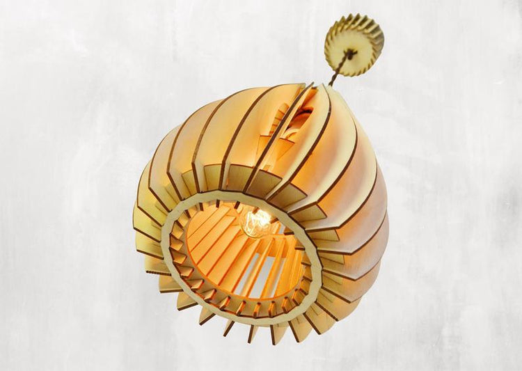 Artistic Wood Pendant Lamp - Pendant Lamp