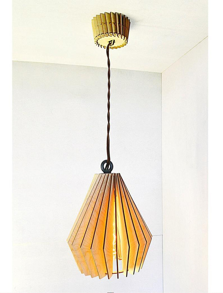 Artistic Wood Pendant Lamp - Pendant Lamp