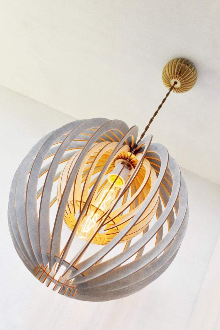 Artistic Wood Pendant Lamp - Pendant Lamp