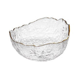 Asymmetric Glass Bowl Set 3 pc - Large (1 BOWL) - Bowl