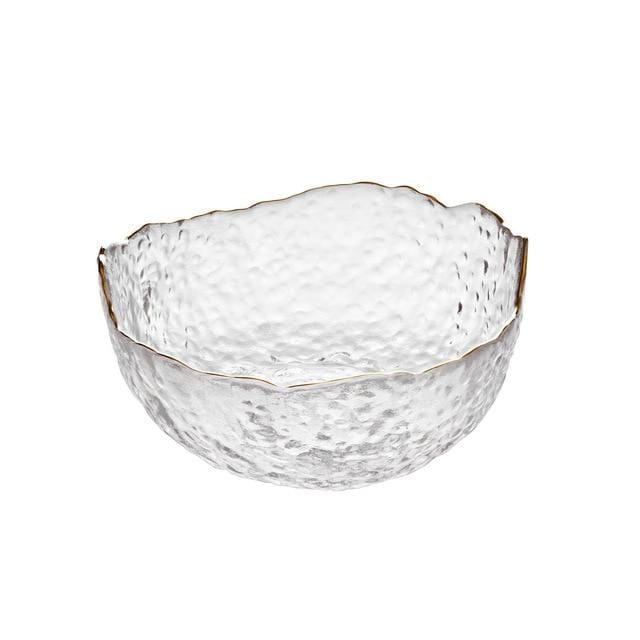 Asymmetric Glass Bowl Set 3 pc - Medium (1 BOWL) - Bowl