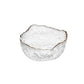 Asymmetric Glass Bowl Set 3 pc - Small (1 BOWL) - Bowl