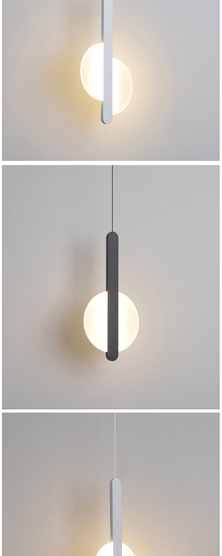 Ayla - Simplistic LED Hanging Pendant Light - Pendant Lamp