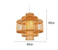 Bamboo Cage Pendant Lamp - Lantern / 16 x 16 - Pendant Lamp