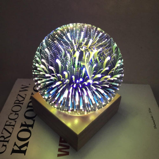 Beautiful Crystal Ball Night Light - Decorative Light