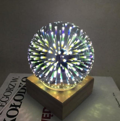 Beautiful Crystal Ball Night Light - Little Stars - 