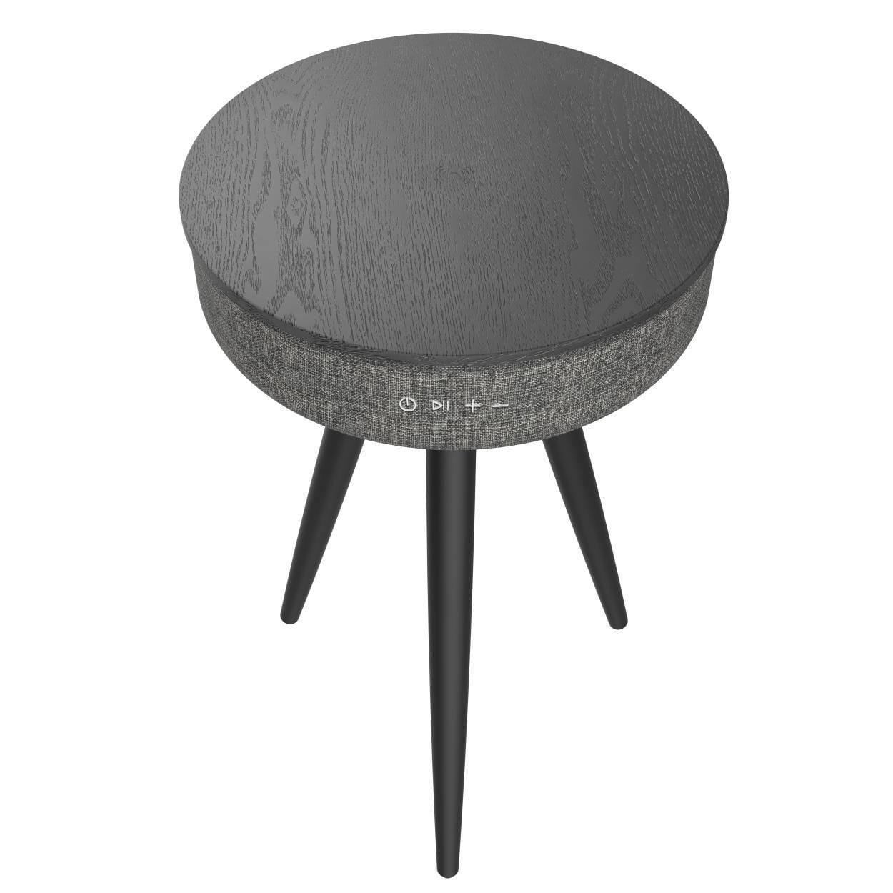 Black Tripod Bluetooth Speaker Table - Accent Table