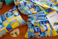 Blue Geometrica Egyptian Cotton Duvet Cover Set - Duvet 