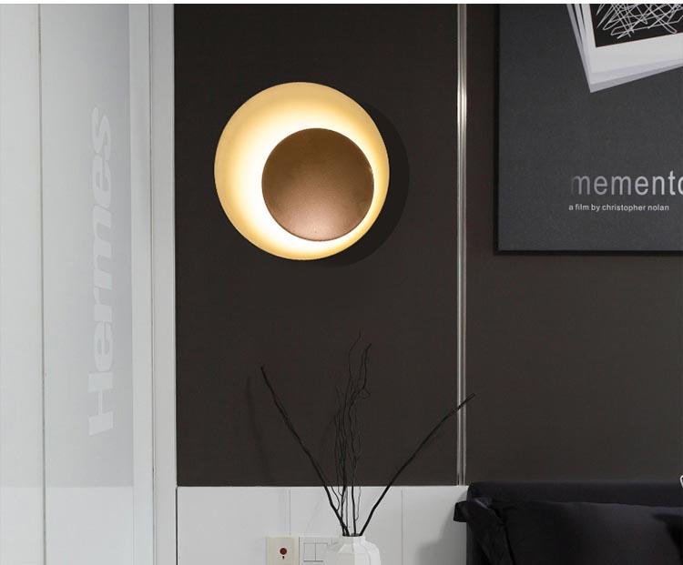 Candy Colored Circular Wall Mounted Lamp - Wall Light