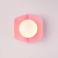 Candy Colored Wall Mounted Lamp - Pink - Wall Light