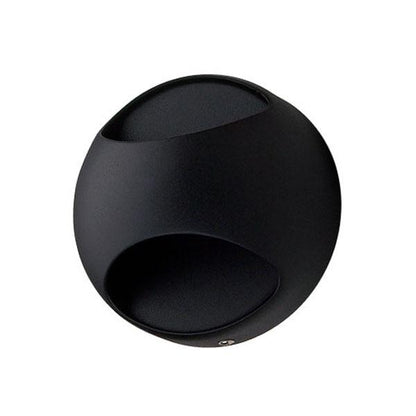 Chiara - Circular Wall Lamp - Black - Wall Light