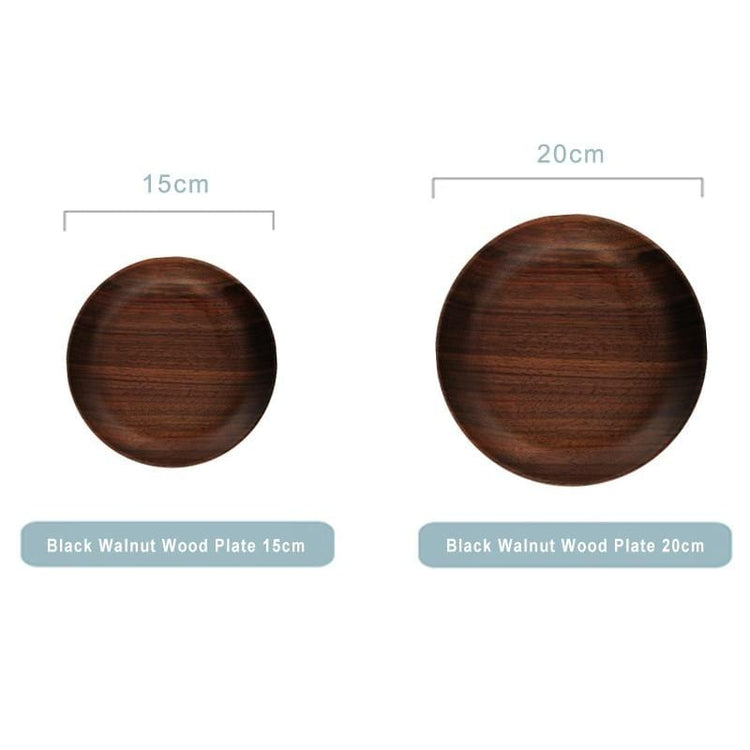 Chic Natural Wooden Serving Plate - Plate