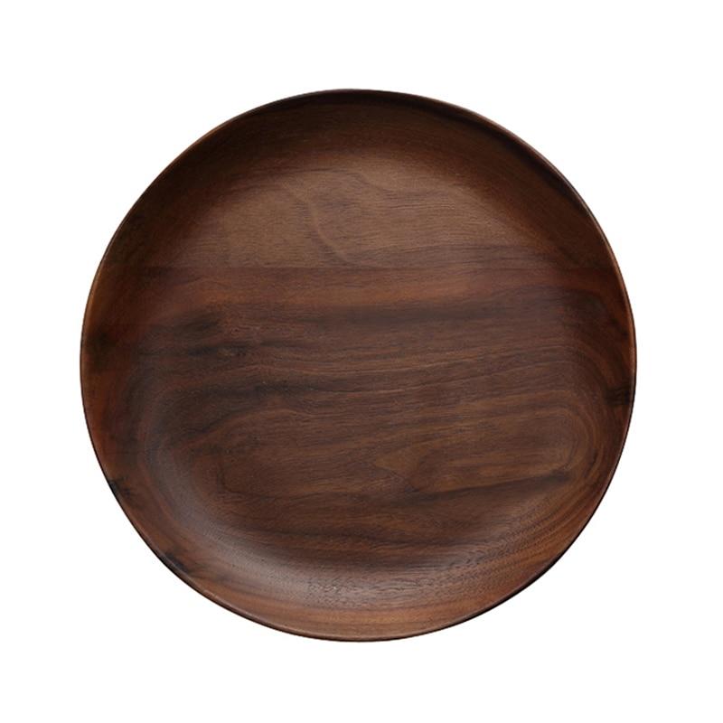 Chic Natural Wooden Serving Plate - Plate