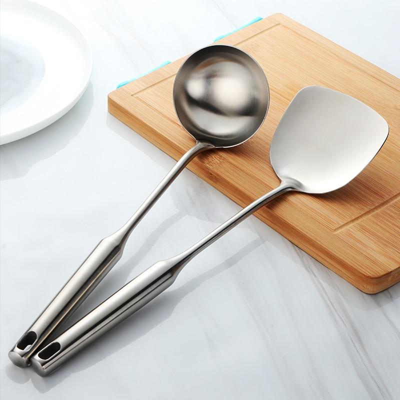 Chic Stainless Steel Ladle Set 2 pc - Cutlery Set