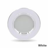 Classy Round Recessed Ceiling Light - White / Cold White / 