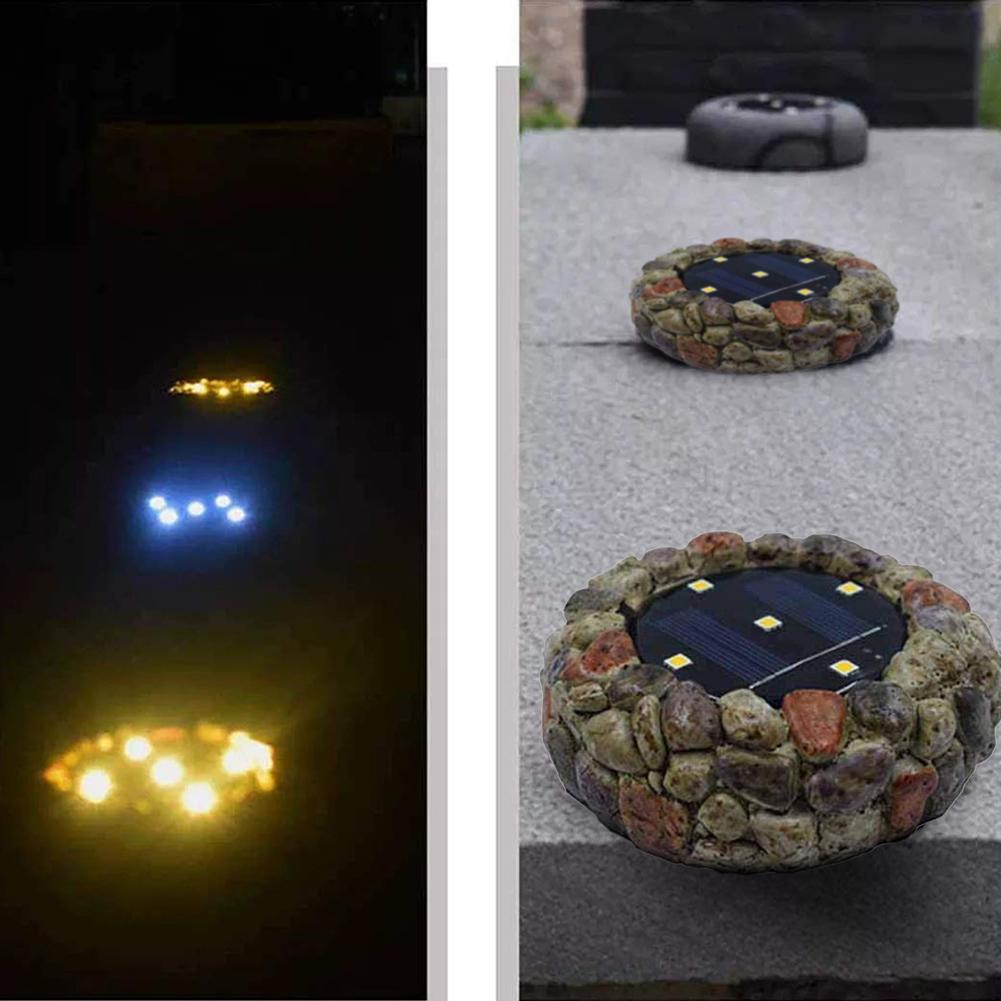 Cobblestone Solar LED Garden Light - Solar Light