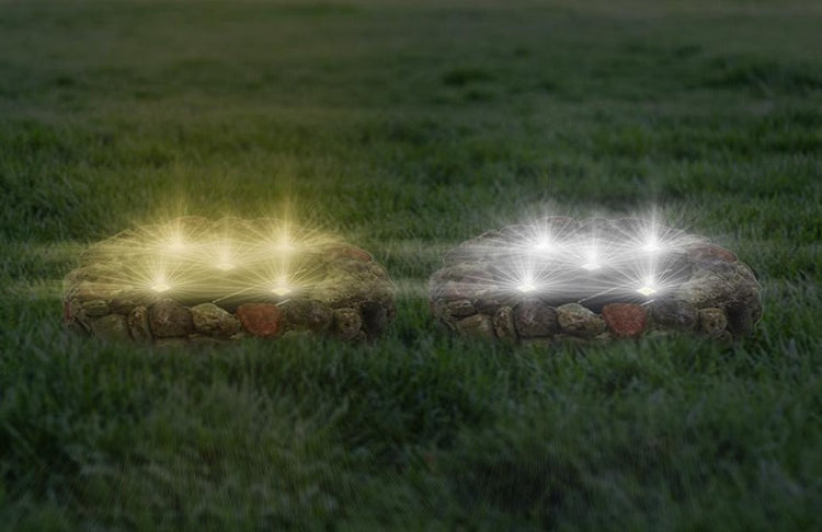 Cobblestone Solar LED Garden Light - Solar Light