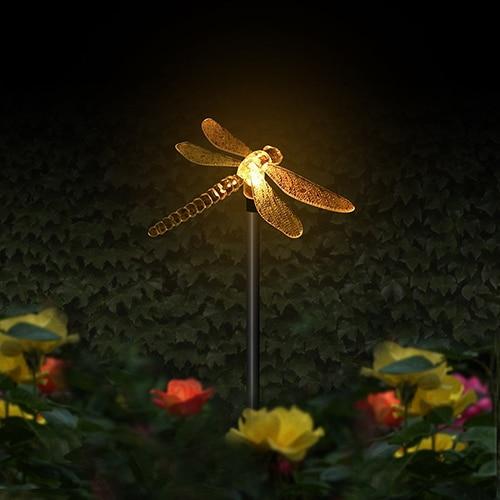 Colorful Flies Solar LED Garden Lights - Dragonfly - Solar 