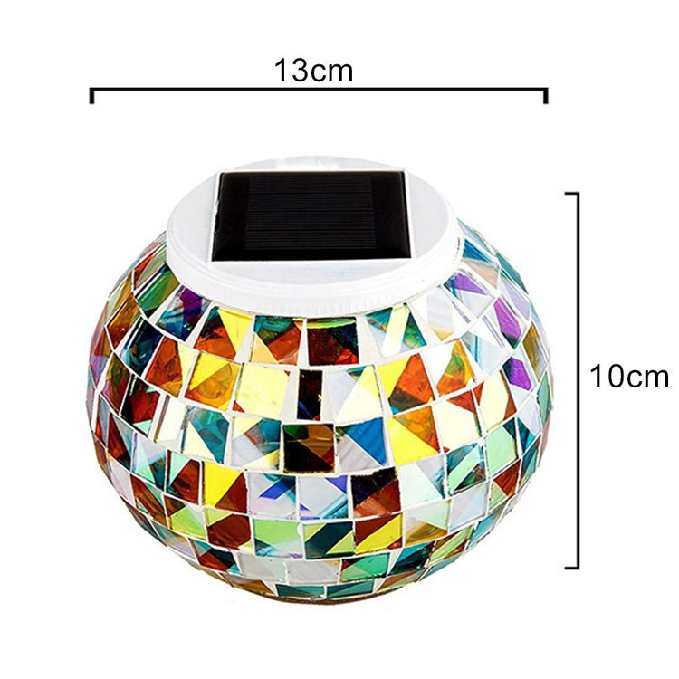 Colorful Mosaic LED Solar Garden Light - Solar Light