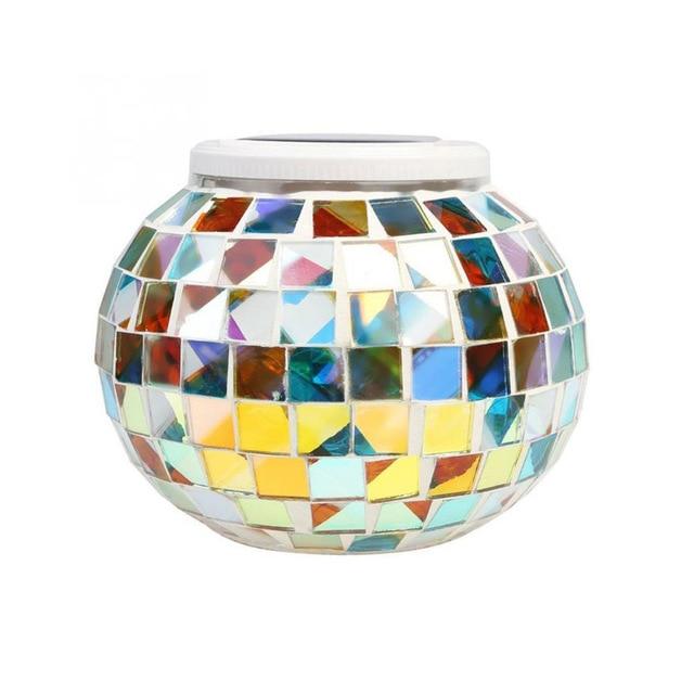 Colorful Mosaic LED Solar Garden Light - Solar Light