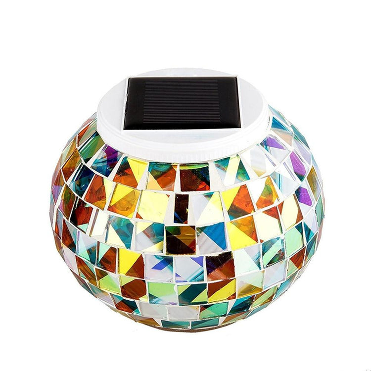 Colorful Mosaic LED Solar Garden Light - Solar Light
